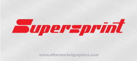 Supersprint Decals - Pair (2 pieces)
